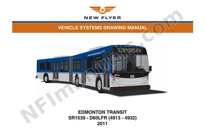 SR1539 Vehicle Systems Drawings, Edmonton Transit first-page preview