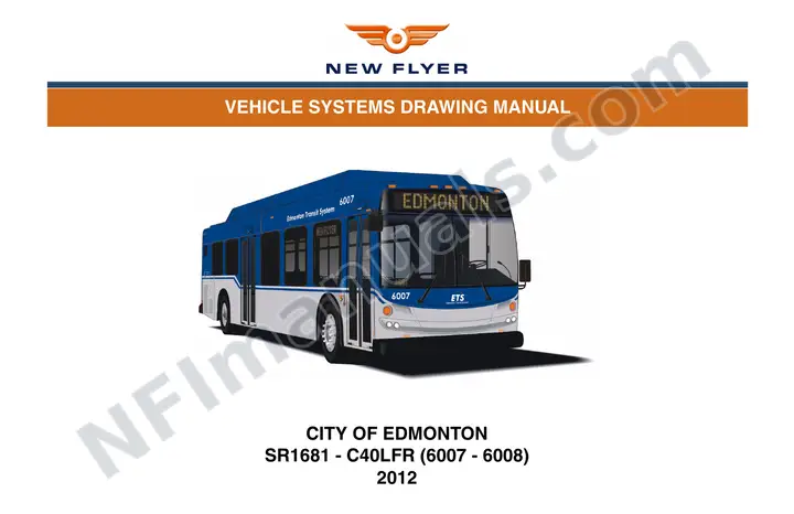 SR1681 Vehicle Systems Drawings, City of Edmonton first-page preview