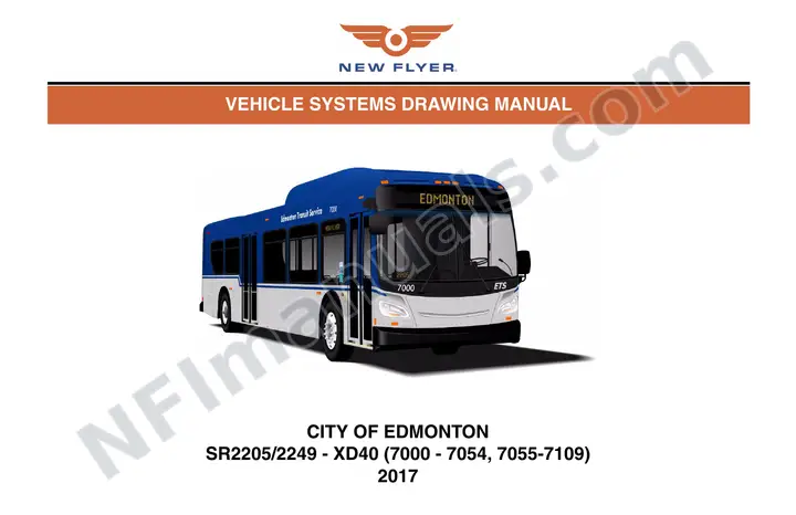 SR2205/2249 Vehicle Systems Drawings, City of Edmonton first-page preview