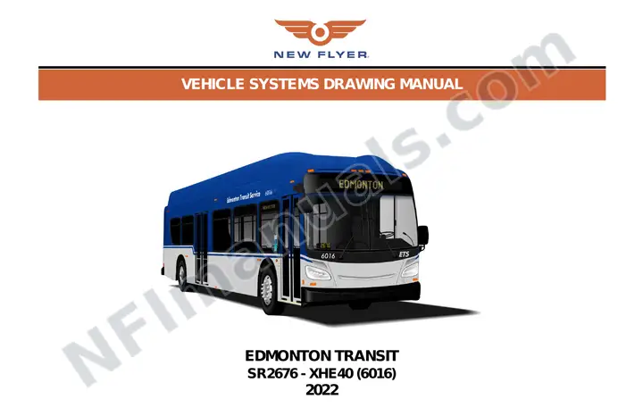 SR2676 Vehicle Systems Drawings, Edmonton Transit first-page preview