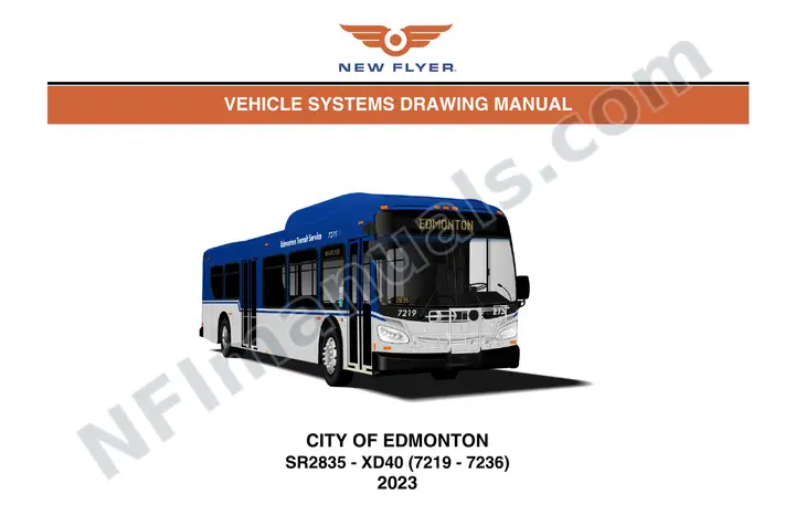 SR2835 Vehicle Systems Drawings, City of Edmonton first-page preview