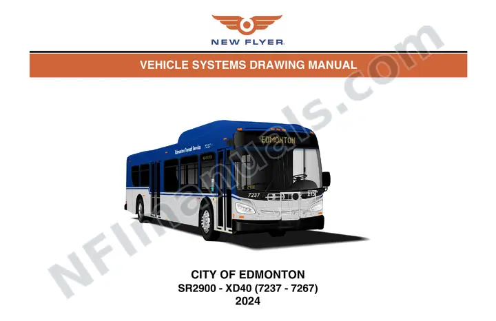 SR2900 Vehicle Systems Drawings, City of Edmonton first-page preview