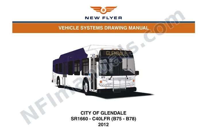 SR1660 Vehicle Systems Drawings, City of Glendale first-page preview