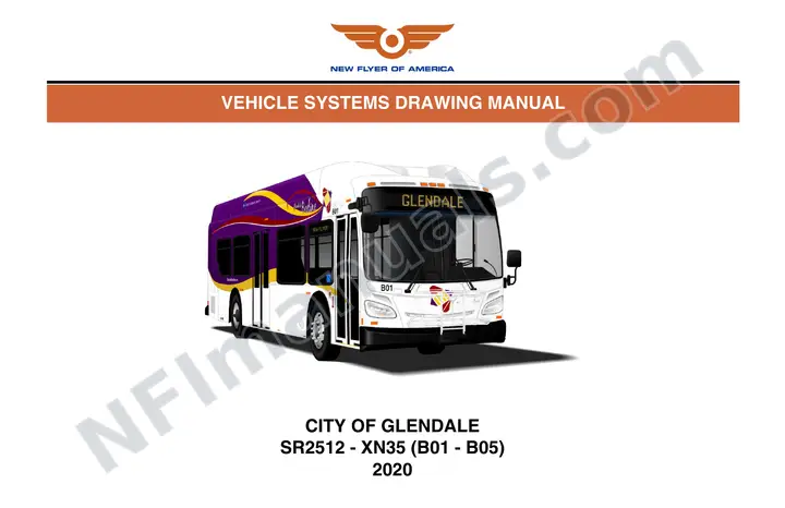 SR2512 Vehicle Systems Drawings, City of Glendale first-page preview