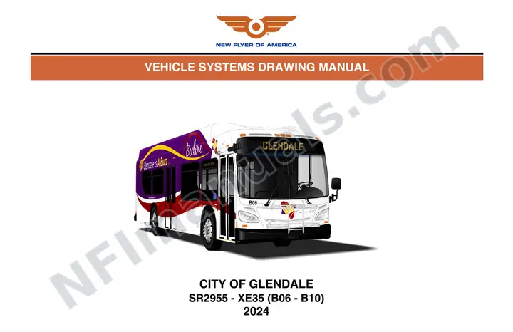 SR2955 Vehicle Systems Drawings, City of Glendale first-page preview