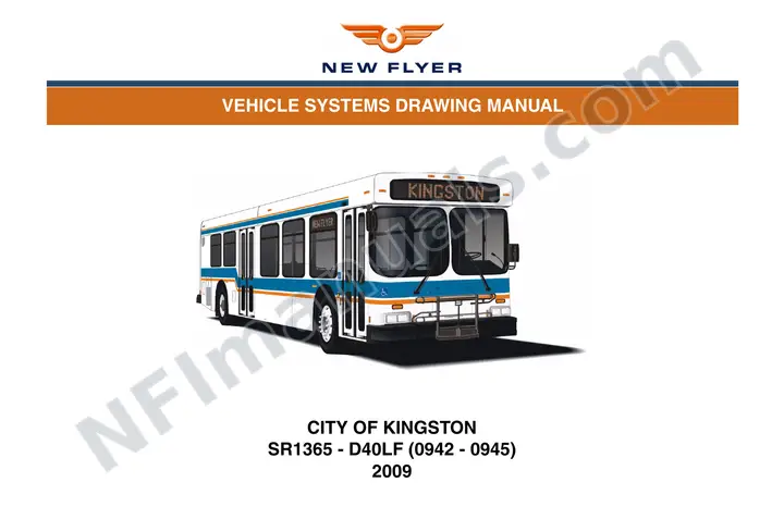 SR1365 Vehicle Systems Drawings, City of Kingston first-page preview