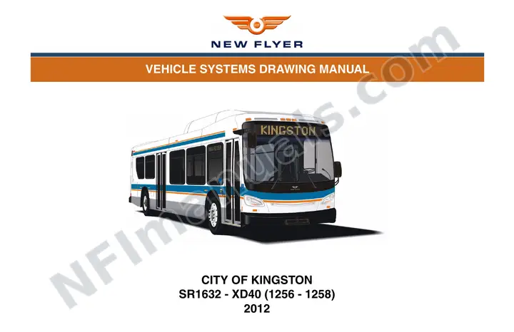 SR1632 Vehicle Systems Drawings, City of Kingston first-page preview