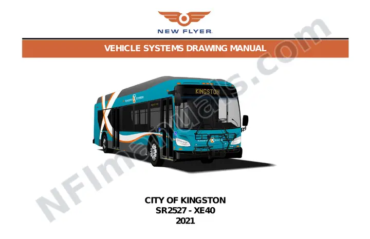 SR2527 Vehicle Systems Drawings, City of Kingston first-page preview