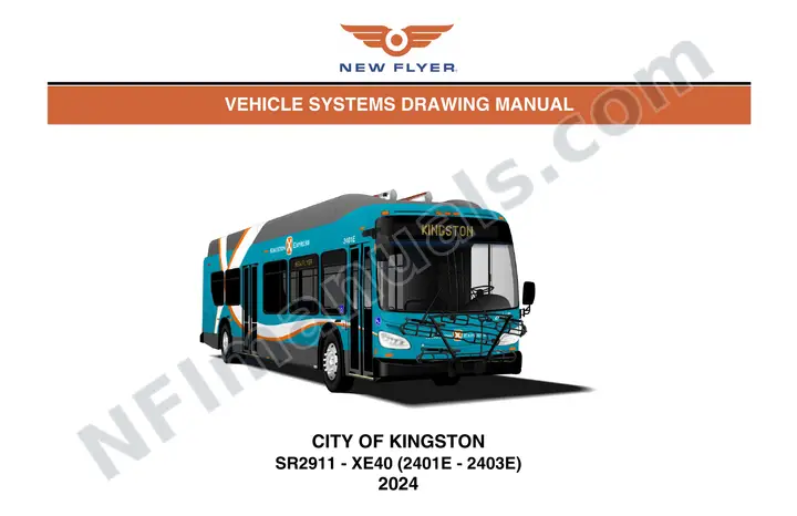 SR2911 Vehicle Systems Drawings, City of Kingston first-page preview