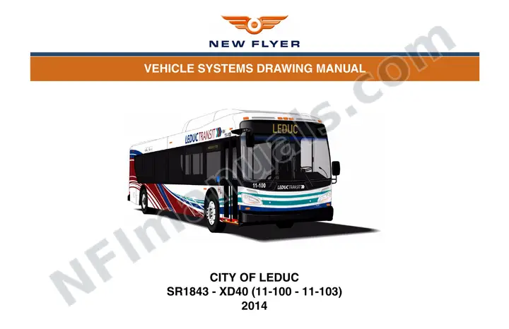 SR1843 Vehicle Systems Drawings, City of Leduc first-page preview