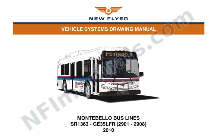 SR1363 Vehicle Systems Drawings, Montebello Bus Lines first-page preview
