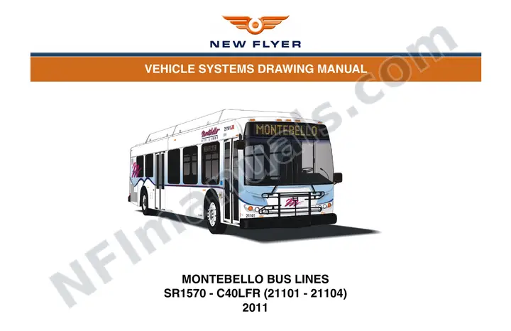 SR1570 Vehicle Systems Drawings, Montebello Bus Lines first-page preview