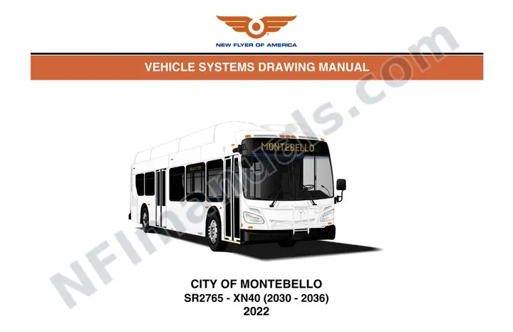 SR2765 Vehicle Systems Drawings, City of Montebello first-page preview