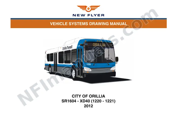 SR1604 Vehicle Systems Drawings, City of Orillia first-page preview