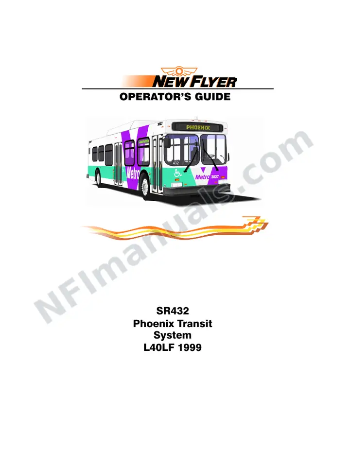 SR432 Operator's Guide, City of Phoenix first-page preview