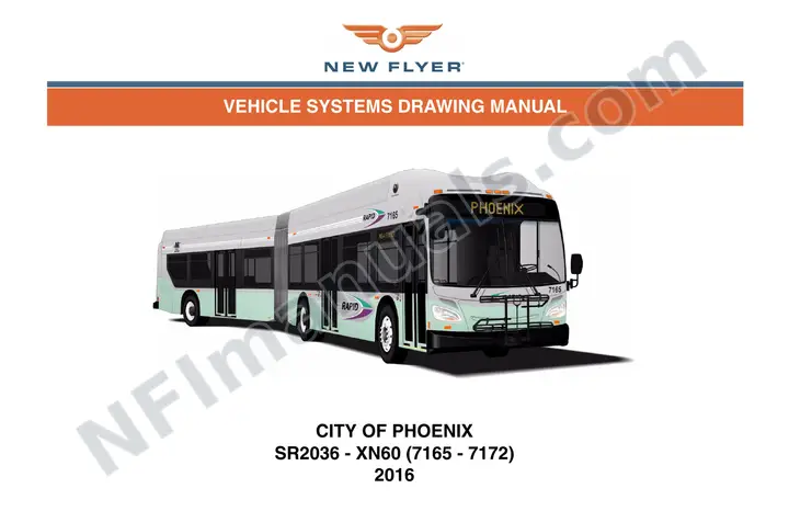 SR2036 Vehicle Systems Drawings, City of Phoenix first-page preview