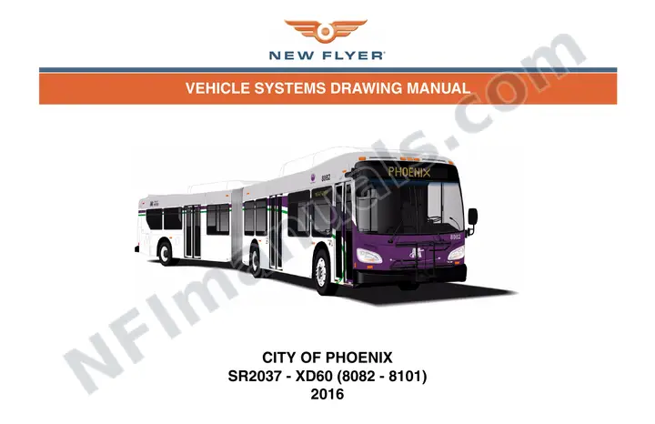SR2037 Vehicle Systems Drawings, City of Pheonix first-page preview