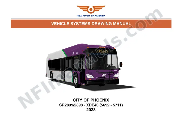 SR2839 Vehicle Systems Drawings, City of Phoenix first-page preview