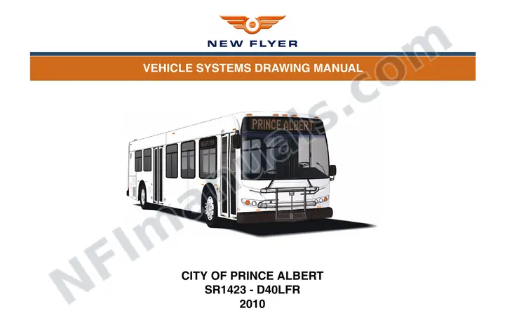 SR1423 Vehicle Systems Drawings, City of Prince Albert first-page preview