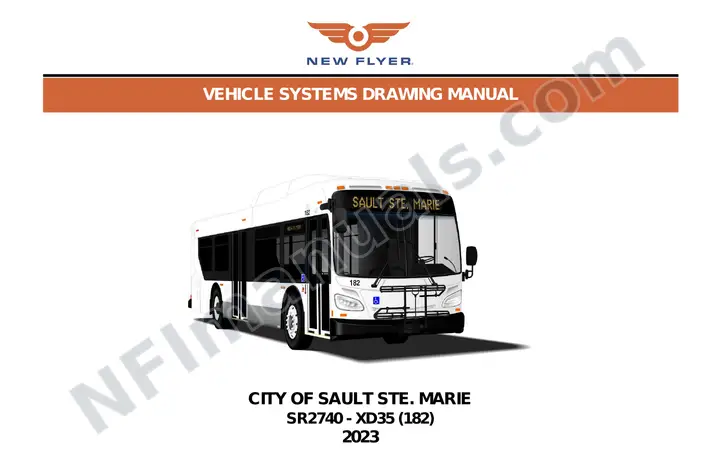 SR2740 Vehicle Systems Drawings, City of Sault Ste. Marie first-page preview