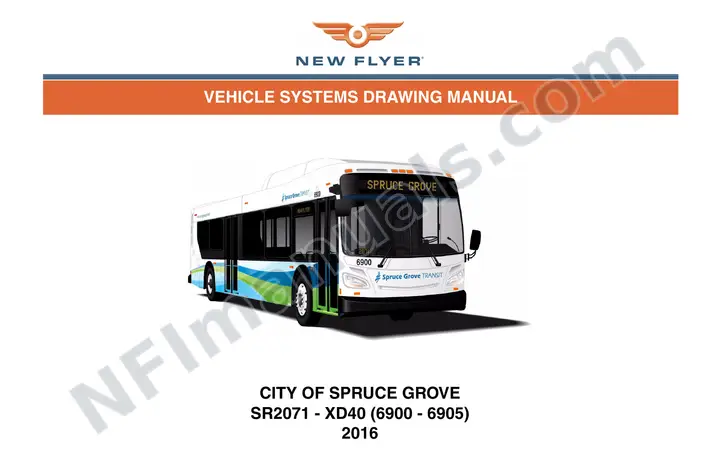 SR2071 Vehicle Systems Drawings, City of Spruce Grove first-page preview