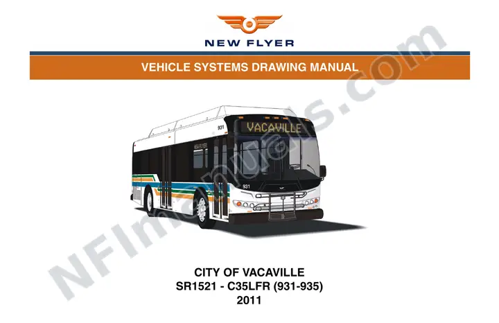 SR1521 Vehicle Systems Drawings, City of Vacaville first-page preview