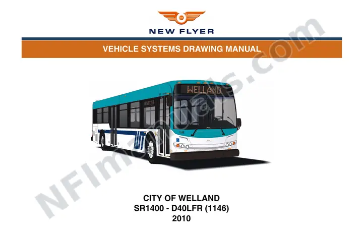 SR1400 Vehicle Systems Drawings, City of Welland first-page preview