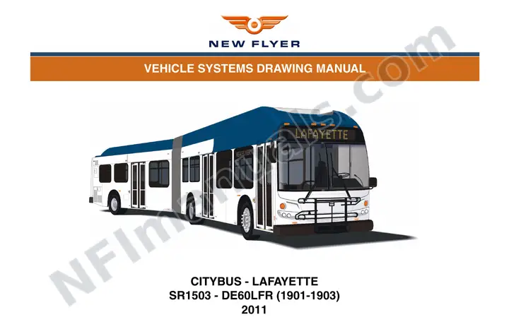SR1503 Vehicle Systems Drawings, Citybus - LaFayette first-page preview