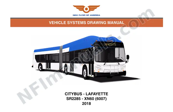 SR2285 Vehicle Systems Drawings, CityBus - Lafayette first-page preview