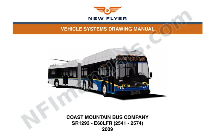 SR1293 Vehicle Systems Drawings, Coast Mountain Bus Company first-page preview