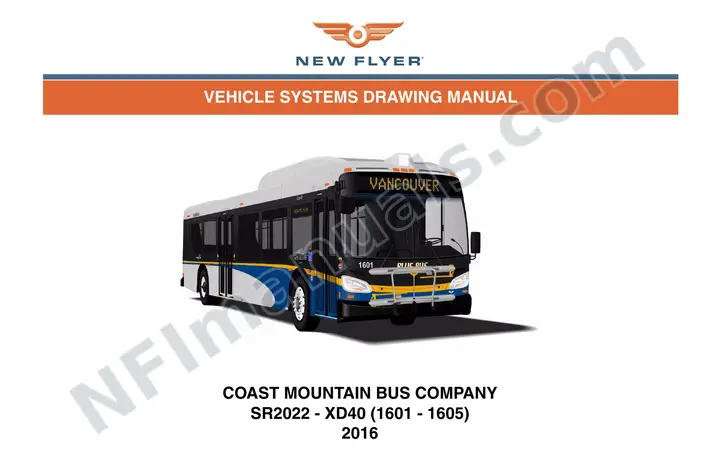 SR2022 Vehicle Systems Drawings, Coast Mountain Bus Company first-page preview
