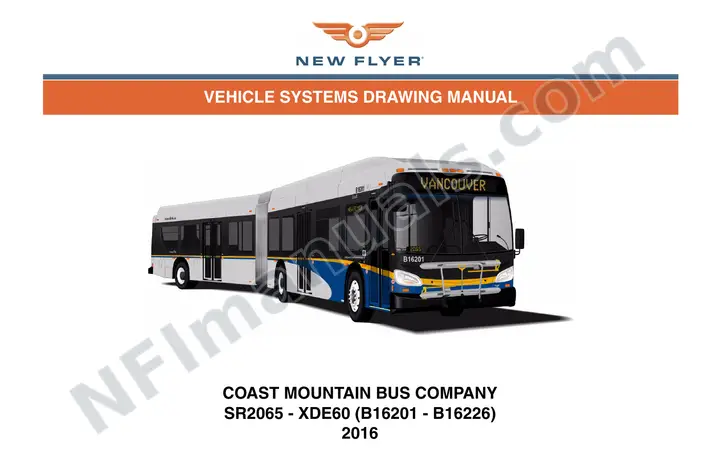 SR2065 Vehicle Systems Drawings, Coast Mountain Bus Company first-page preview