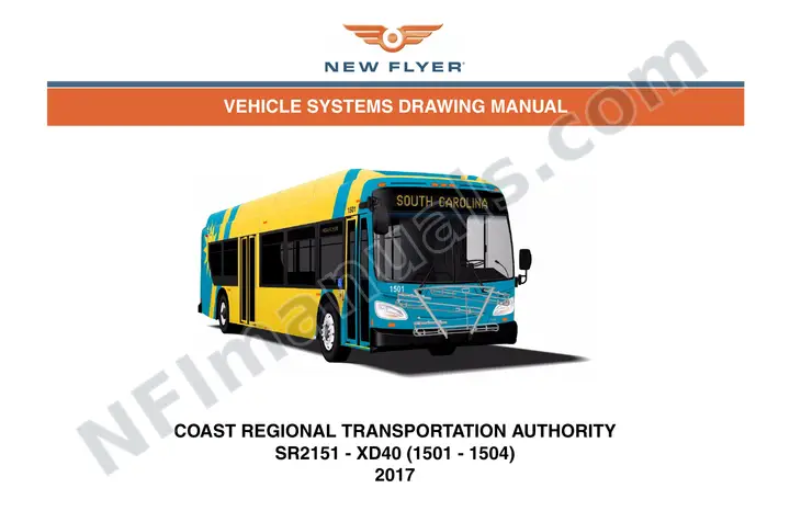 SR2151 Vehicle Systems Drawings, Coast Regional Transportation Authority first-page preview