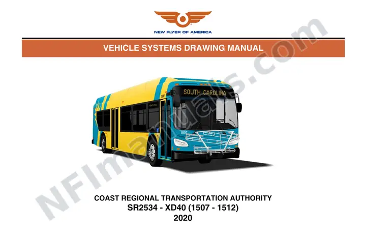 SR2534 Vehicle Systems Drawings, Coast Regional Transportation Authority first-page preview