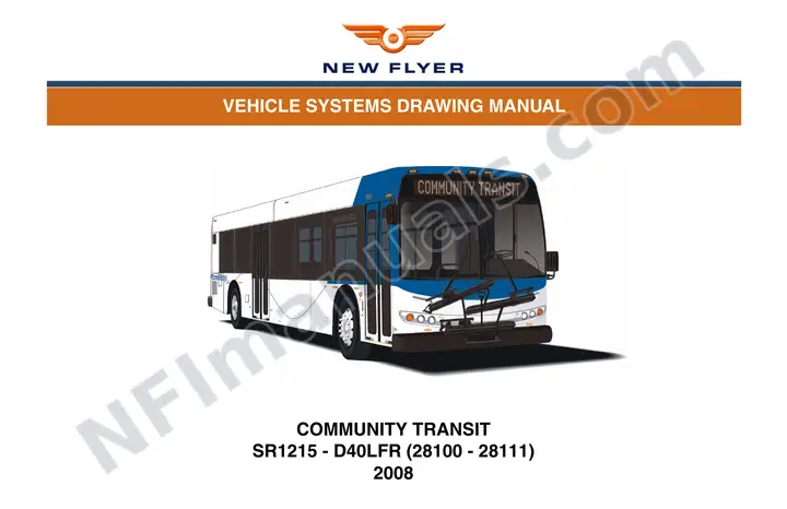 SR1215 Vehicle Systems Drawings, Community Transit first-page preview