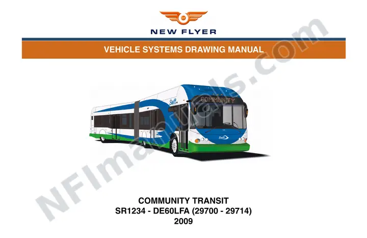 SR1234 Vehicle Systems Drawings, Community Transit first-page preview