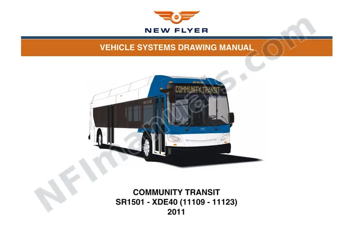 SR1501 Vehicle Systems Drawings, Community Transit first-page preview