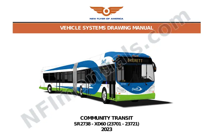 SR2738 Vehicle Systems Drawings, Community Transit first-page preview