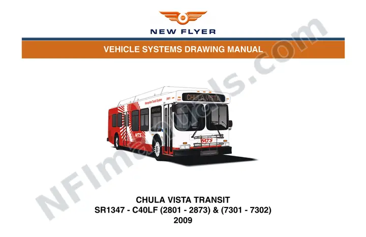 SR1347 Vehicle Systems Drawings, Chula Vista Transit first-page preview