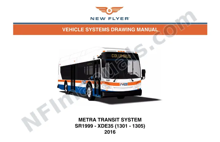 SR1999 Vehicle Systems Drawings, Metra Transit System first-page preview