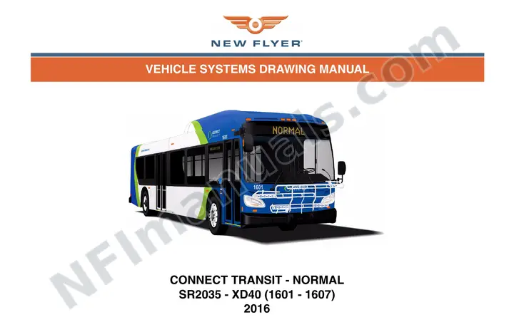 SR2035 Vehicle Systems Drawings, Connect Transit - Normal first-page preview