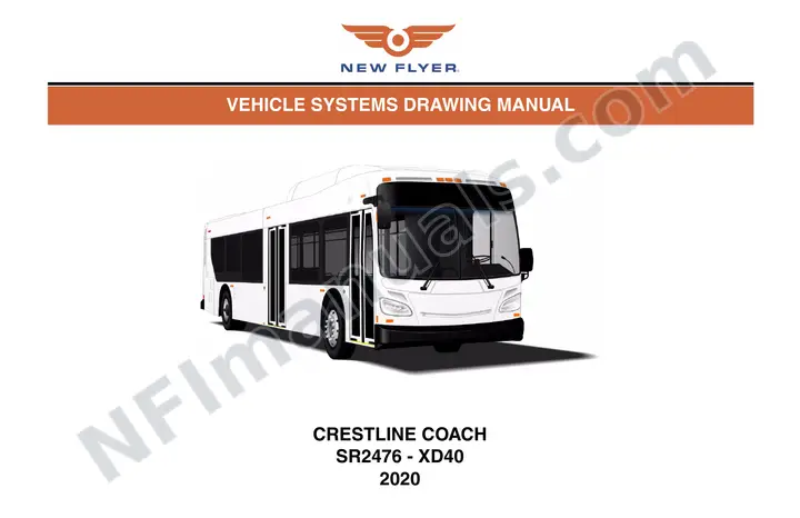 SR2476 Vehicle Systems Drawings, Crestline Coach first-page preview