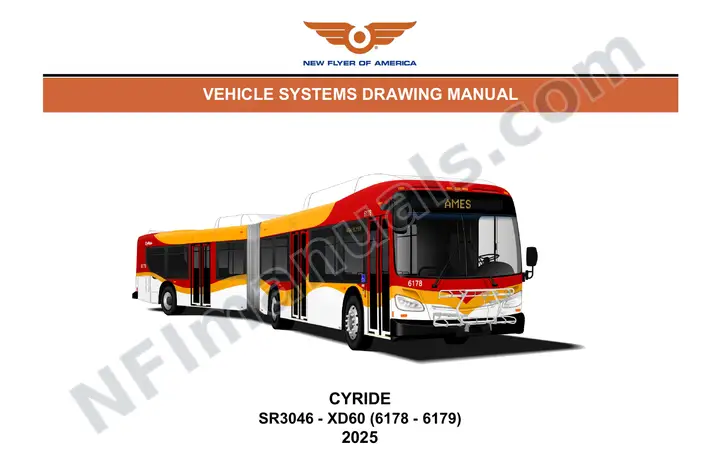 SR3046 Vehicle Systems Drawings, CyRide first-page preview