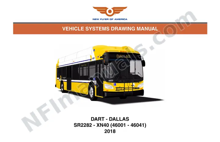 SR2282 Vehicle Systems Drawings, DART - Dallas first-page preview
