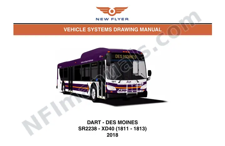 SR2238 Vehicle Systems Drawings, Dart - Des Moines first-page preview