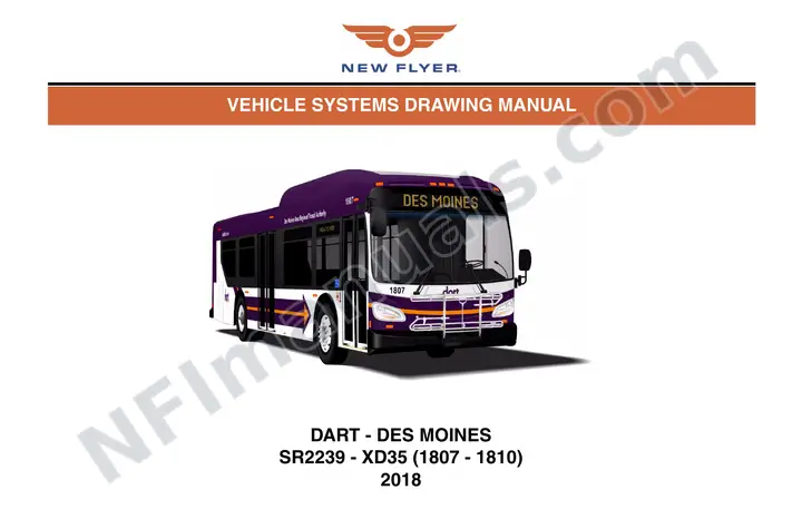 SR2239 Vehicle Systems Drawings, DART - Des Moines first-page preview