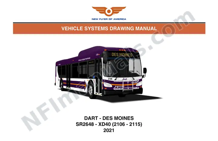 SR2648 Vehicle Systems Drawings, DART - Des Moines first-page preview