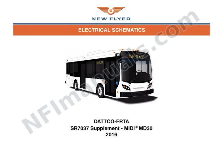 SR7037 MD30 Electrical Schematics Supplement, DATTCO - FRTA first-page preview