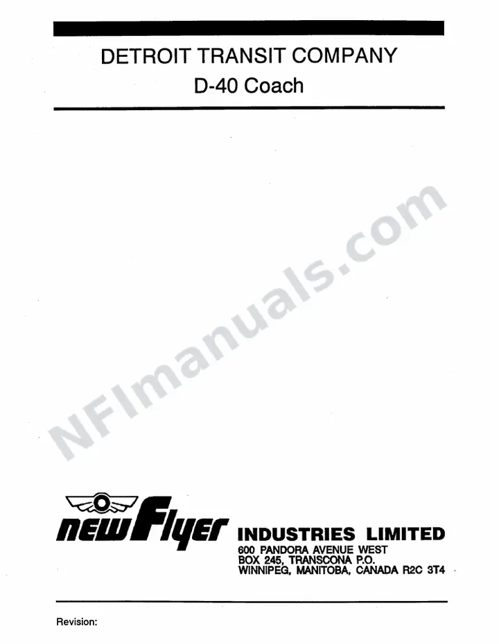 SR272, Detroit Transit Company first-page preview