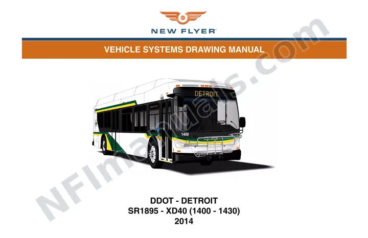 SR1895 Vehicle Systems Drawings, DDOT - Detroit first-page preview
